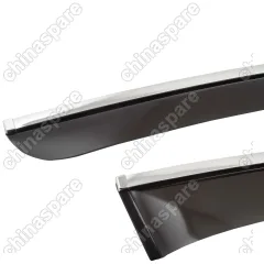 CHROMEX63006 Дефлекторы окон CHROMEX с хром. молдингом TOYOTA CAMRY VII 2011-2017, 4 шт.