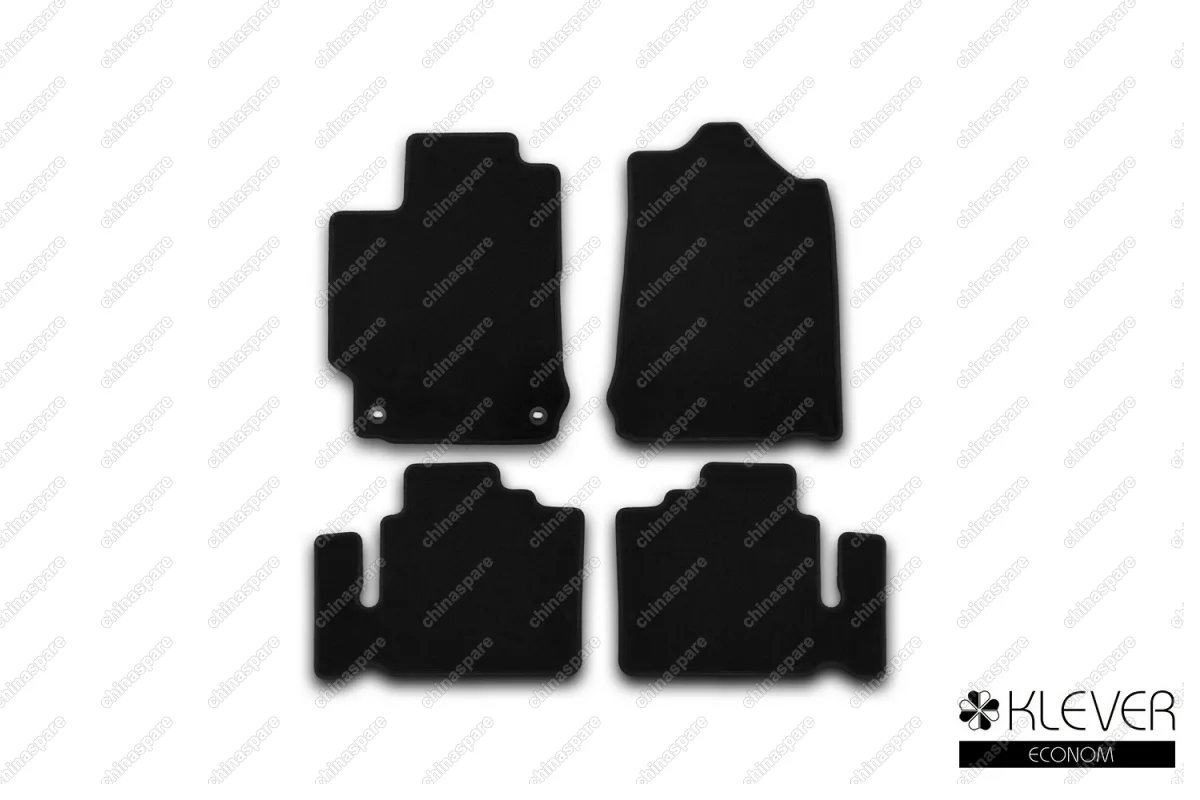 KVR01485601200k Коврики в салон Klever Econom TOYOTA Camry 2011-2018, сед., 4 шт. (текстиль)