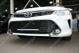 1521215151 Сетка на бампер внешняя для TOYOTA Camry 2015->, черн., 15 мм