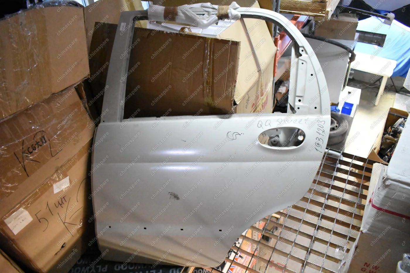 Дверь задняя левая Chery QQ (уценка)