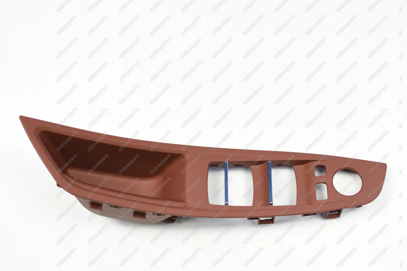 Накладка на левую ручку двери BMW 5 F10/F11 (красно-коричневая ZIMTBRAUN)