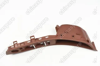 Накладка на левую ручку двери BMW 5 F10/F11 (красно-коричневая ZIMTBRAUN)