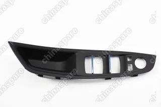 Накладка на левую ручку двери BMW 5 F10/F11 (черная SCHWARZ)