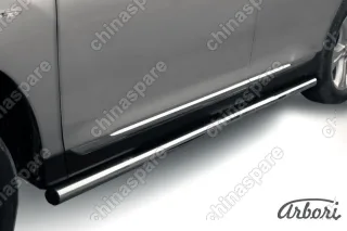 AFZDATHI10 Защита порогов d57 труба Arbori нерж. сталь для Toyota HIGHLANDER 2010-2013
