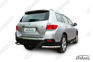AFZDATHI14 Уголки d76 Arbori нерж. сталь для Toyota HIGHLANDER 2010-2013