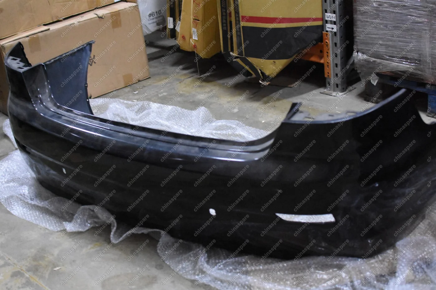 Бампер задний Lifan Solano II (с отверстиями под парктроник) (уценка)