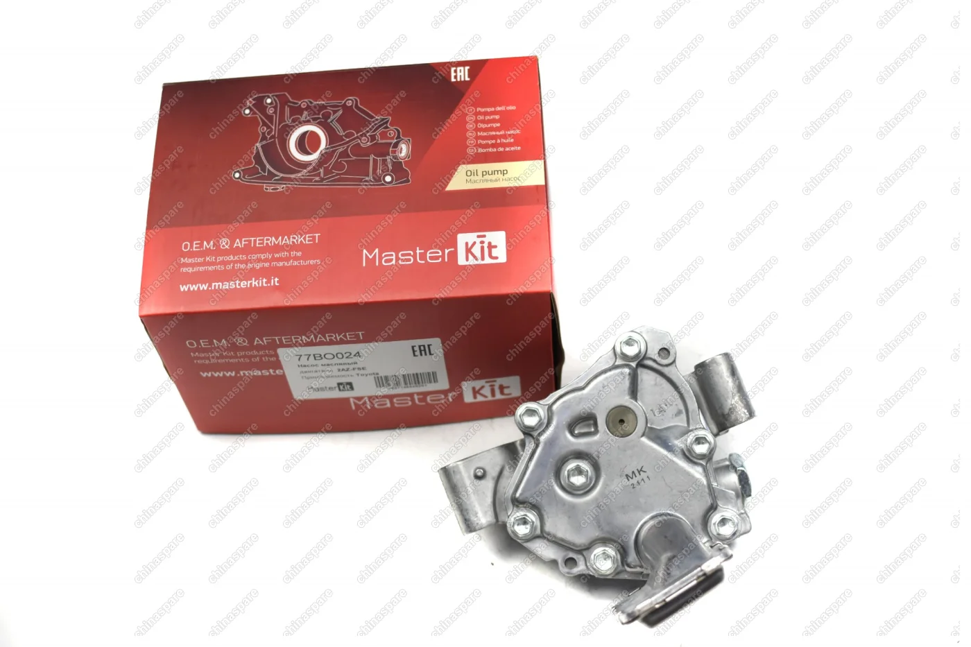 Насос масляный «Masterkit» 1AZ-FE/2AZ-FSE Toyota 2,0/2,4 Allion I, Avensis I-II, Caldina III, Camry XV30-XV50, RAV4 II-III