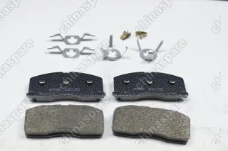 Колодка тормозная передняя (комплект) «TEMB» Lifan Smily / Geely Otaka