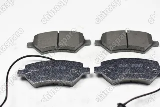 Колодка тормозная передняя TEMB (комплект / с датчиком износа) Chery Fora, Tiggo, Tiggo FL, Tiggo 2, Tiggo 3