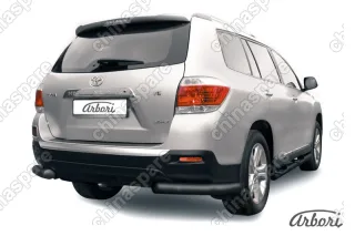 AFZDATHI14B Уголки d76 Arbori черн. для Toyota HIGHLANDER 2010-2013
