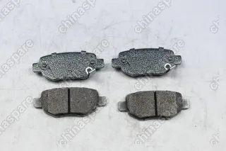 Колодка тормозная задняя (комплект) TEMB Chery M11, IndiS, Tiggo FL