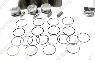 Поршневая группа (поршень, палец, кольца, гильзы) Hyundai Kia G4KD (2,0)