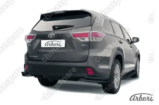 AFZDATHI1419B Уголки d57+d42 двойные Arbori черн. для TOYOTA Highlander 2014-2016