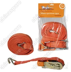 AS-T-04 Ремень крепления груза с храповиком 6 м, 1 т