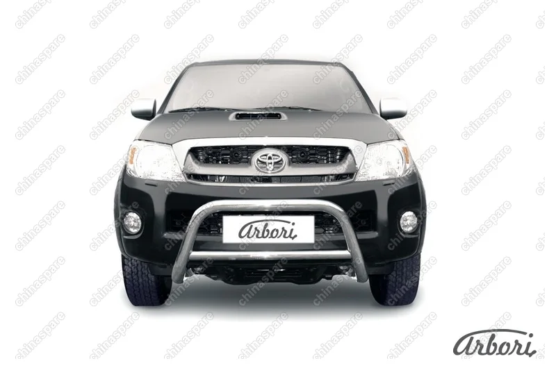 AFZDATHL04 Кенгурятник d57 низкий Arbori нерж. сталь для Toyota HILUX 2004-2011