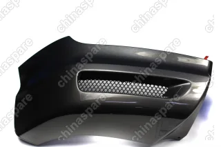 Накладки бампера переднего (комплект) Kia Sportage 04-10