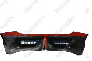 Накладки бампера переднего (комплект) Kia Sportage 04-10