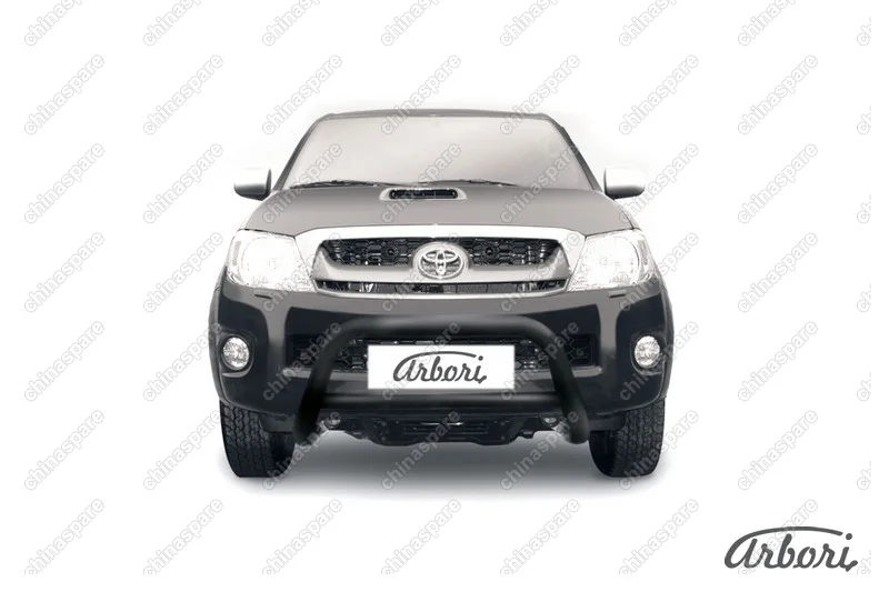 AFZDATHL02B Кенгурятник d76 низкий Arbori черн. для Toyota HILUX 2004-2011