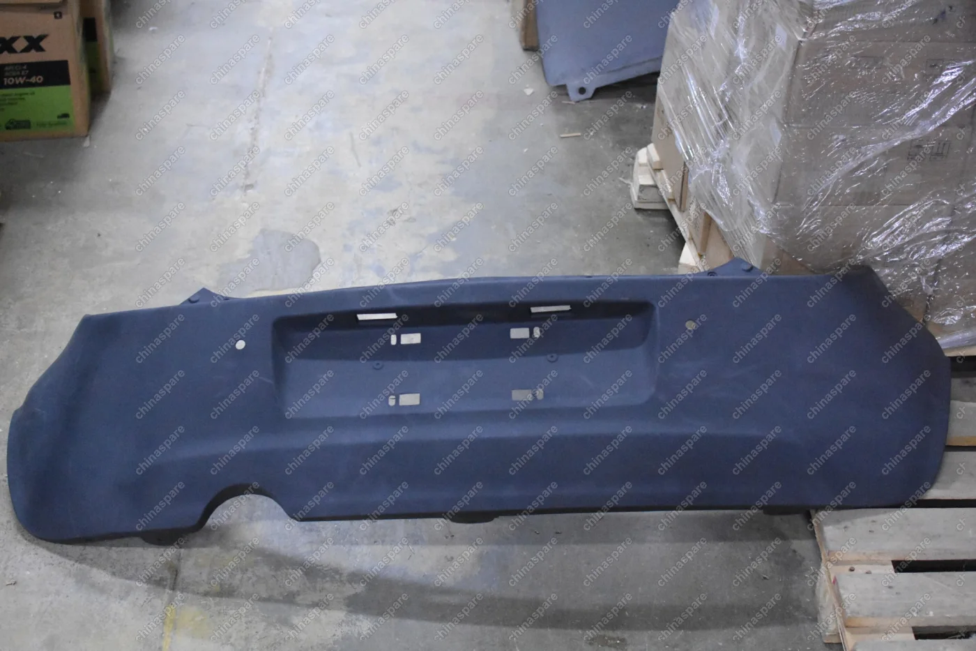 Бампер задний (с отверстием под парктроник) Chery Kimo