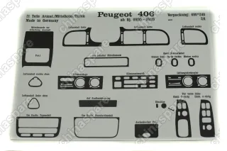 Декор салона Peugeot 406