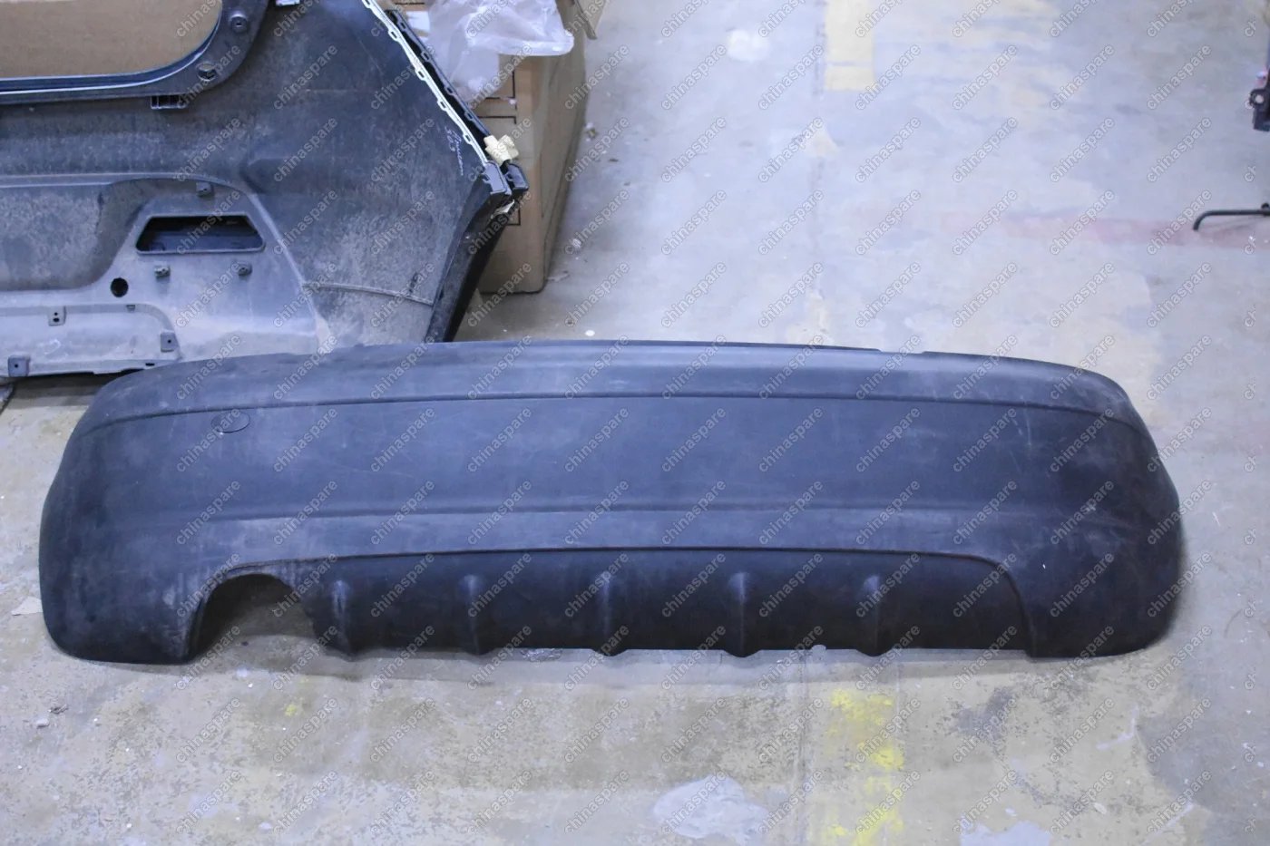 Бампер задний (накладка) Daewoo Matiz (уценка)