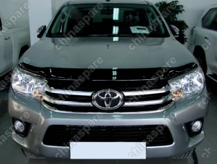 NLDSTOHIL1512 Дефлектор капота темный TOYOTA Hilux 2015-