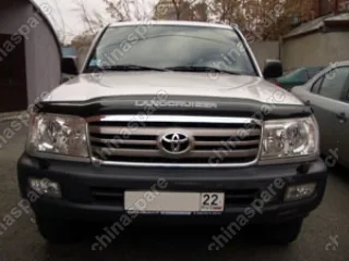 Дефлектор капота темный TOYOTA LAND CRUISER 100 1998- (Logo), NLD.STOLCR9812L