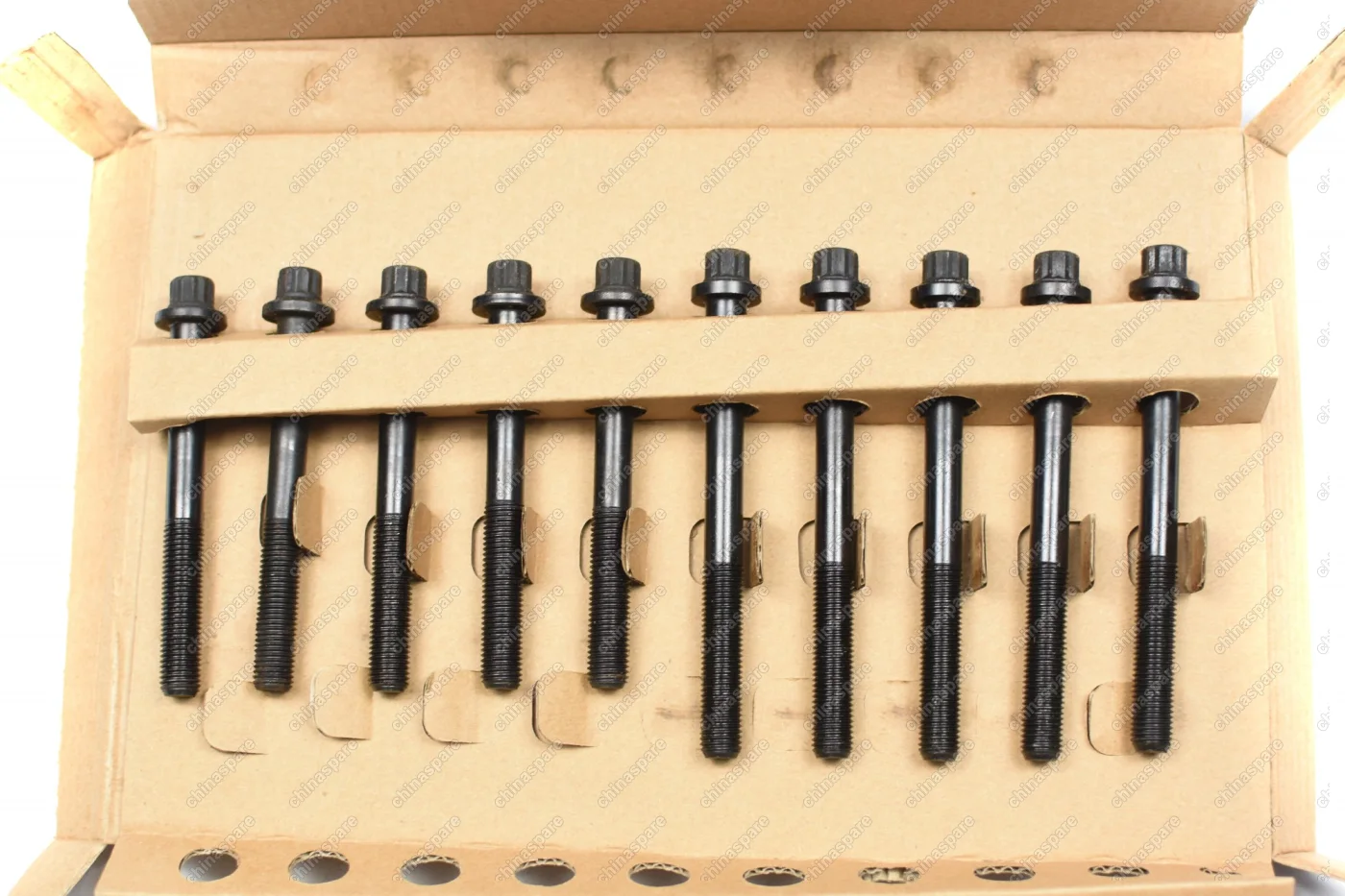 Болт ГБЦ (комплект 10шт) Toyota 5AFE, 7AFE Toyota Geely MK Lifan Solano Smily