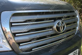 Декоративные элементы решётки радиатора d 16 (компл 6шт) "Toyota Land Cruiser 200" 2007-2012, TC20.91.2910