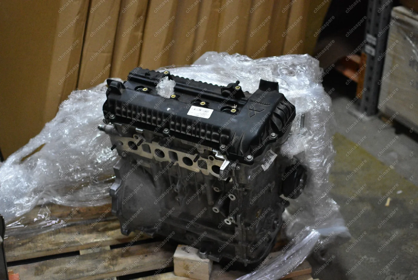 Двигатель (без навесного оборудования) 4A92A Brilliance H530