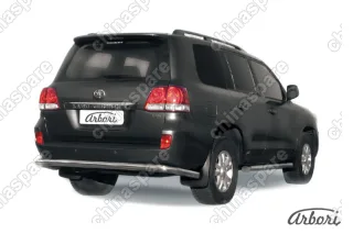 AFZDATLC222 Защита заднего бампера d76 Arbori нерж. сталь для Toyota LC200 2007-2012