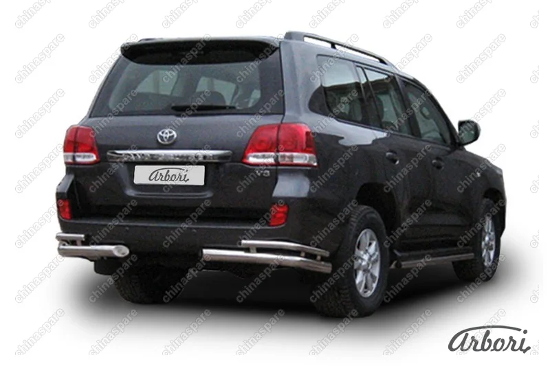 AFZDATLC224 Уголки d76+d42 двойные  Arbori нерж. сталь для Toyota LC200 2007-2012