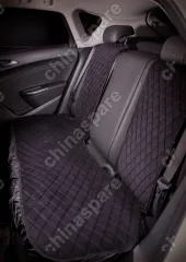 ASC-B-01 Накидка Алькантара, задняя, 3 предмета, черная