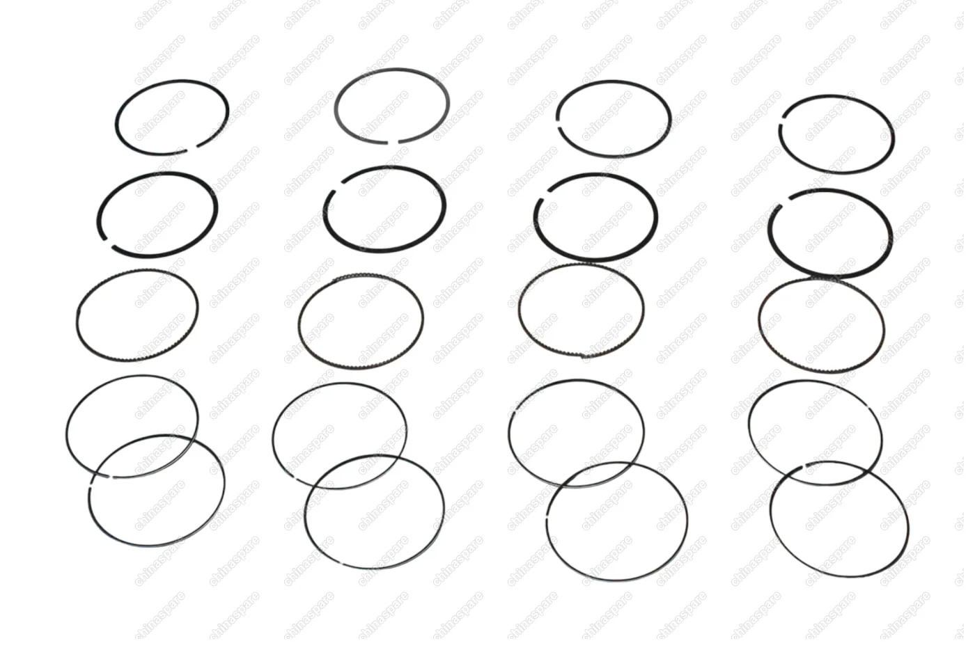 Кольцо поршневое (комплект) 4G63T (STD +0,00) Haval H5