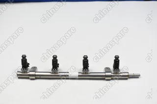 Рампа топливная в сборе с форсунками Jac S5 (Eagle)