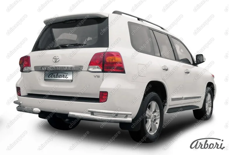 AFZDATLC21317 Уголки d76+d42 двойные Arbori нерж. сталь для Toyota LC200 2013-2015