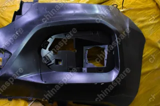 Бампер передний Haval H9 рестайлинг (с разметкой под парктроник, без отверстий под омыватель фар)