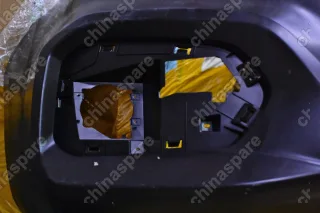 Бампер передний Haval H9 рестайлинг (с разметкой под парктроник, без отверстий под омыватель фар)