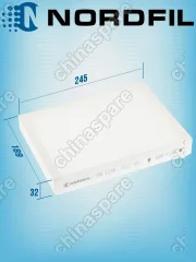 Фильтр салонный «Nordfil» Chery Tiggo 4, Tiggo 5, Tiggo 7, Tiggo 7 Pro, Tiggo 8, Tiggo 8 Pro