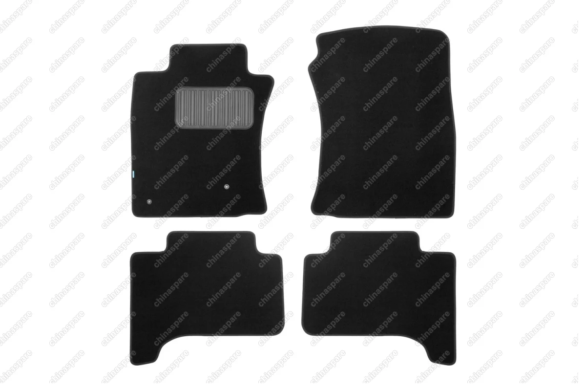 KLEVER03480122110kh Коврики в салон Klever Premium TOYOTA Land Cruiser 120 Prado АКПП 2002-2009, внед., 4 шт. (текстиль)