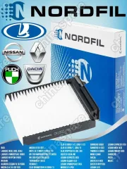 Фильтр салонный «Nordfil» Lada Largus / Renault Logan I, Duster I, Sandero I