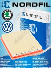 Фильтр воздушный «Nordfil» Volkswagen Polo 2015- / Skoda Rapid 2015-, Octavia III A7-A8 2014-, Fabia III 2015-