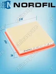 Фильтр воздушный «Nordfil» Volkswagen Polo 2015- / Skoda Rapid 2015-, Octavia III A7-A8 2014-, Fabia III 2015-