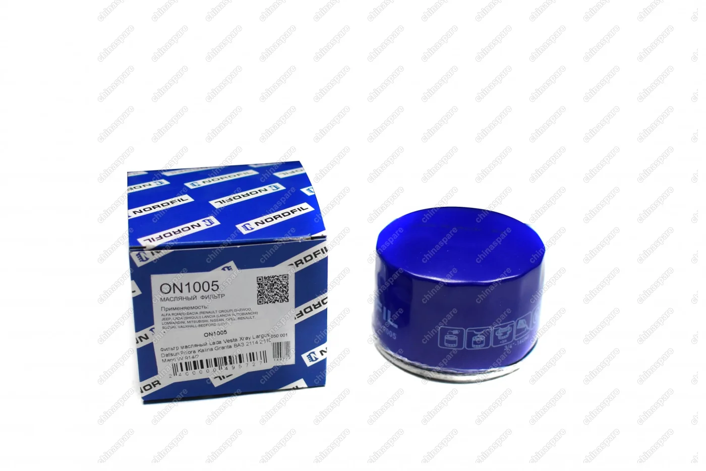 Фильтр масляный «Nordfil» Lada Vesta, Largus, Xray, Priora, Kalina, Granta