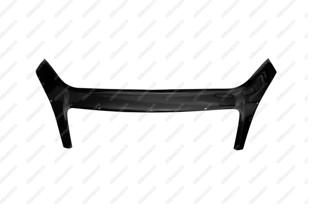 Дефлектор капота (ЕВРО крепеж) TOYOTA LAND CRUISER PRADO 120 2003-2009 внедорожник, без лого