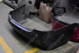 Бампер задний (без отверстий под датчики) Lifan Solano (уценка)