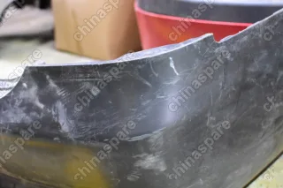 Бампер задний (без отверстий под датчики) Lifan Solano (уценка)