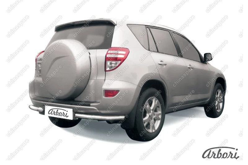 Уголки d57 Arbori нерж. сталь для Toyota RAV4 2009-2014