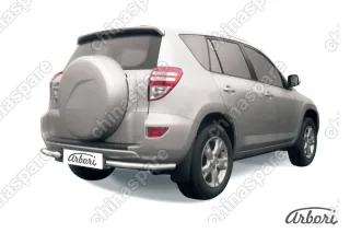 Уголки d57 Arbori нерж. сталь для Toyota RAV4 2009-2014