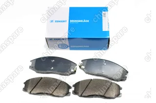 Колодки тормозные передние «Zekkert» (комплект) Zotye T600